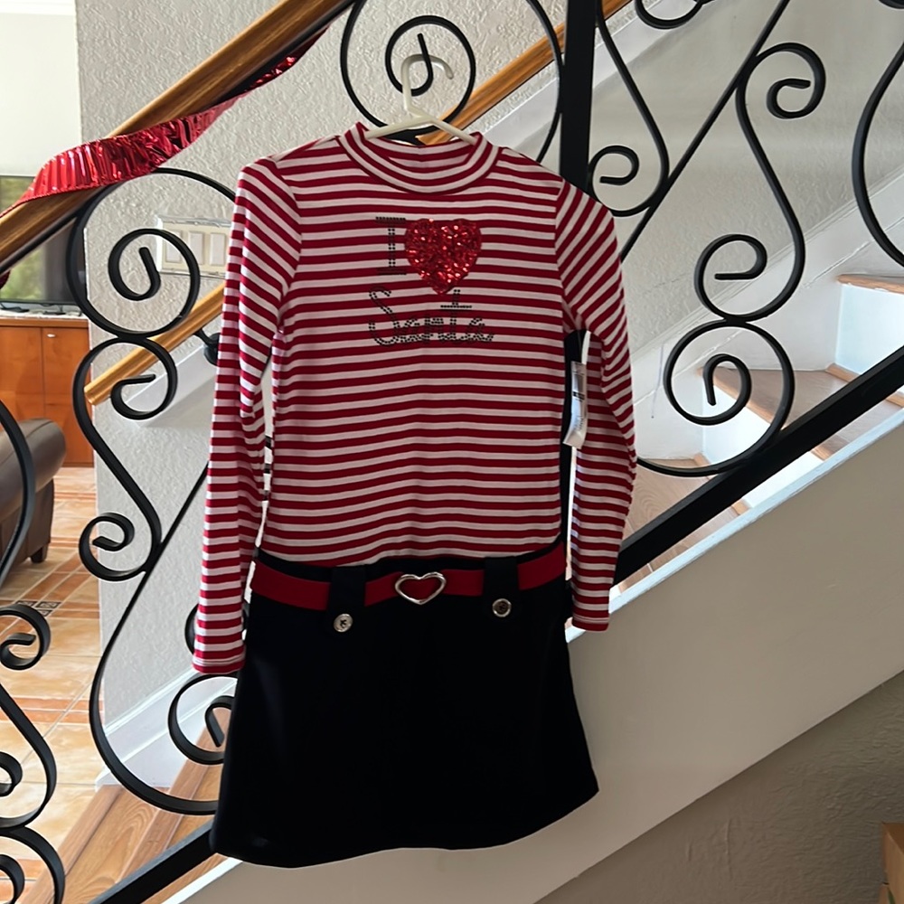 Cute girl Christmas dress